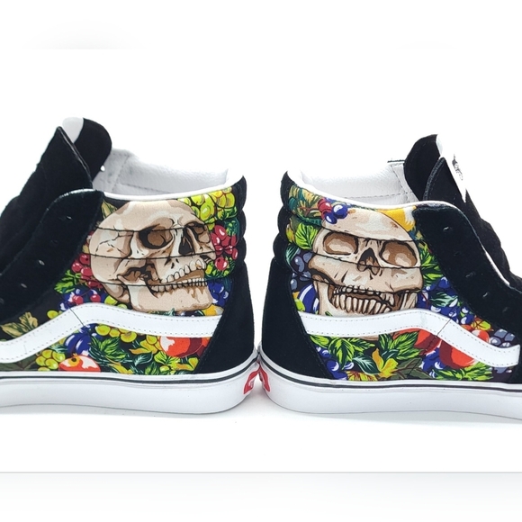 VANS Sk8-Hi High Fruit Skull Men's Shoes Skater Skateboard Size 8.5 Women's 10 - Picture 10 of 11